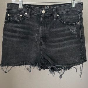 BDG girlfriend high rise denim shorts